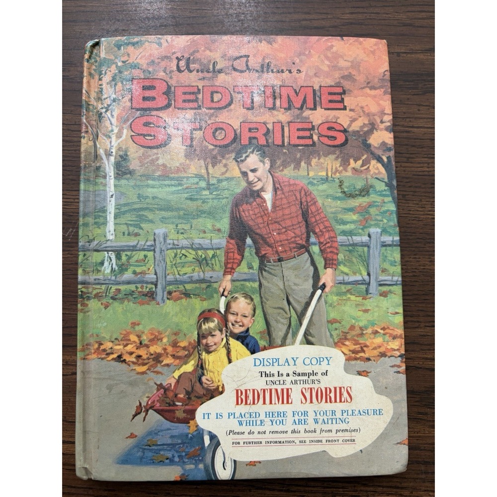 Uncle Arthur's Bedtime Stories Vol 1 Arthur S Maxwell 1964 Vintage Display Copy